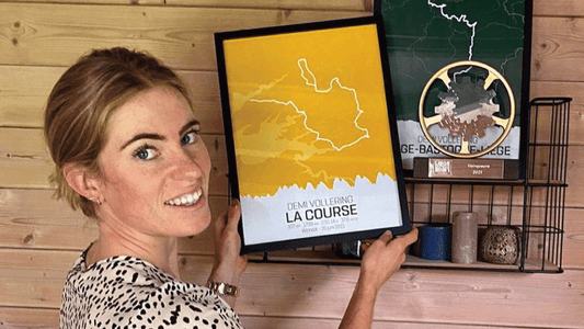 Rideposter follows Demi Vollering in her pursuit of the yellow jersey